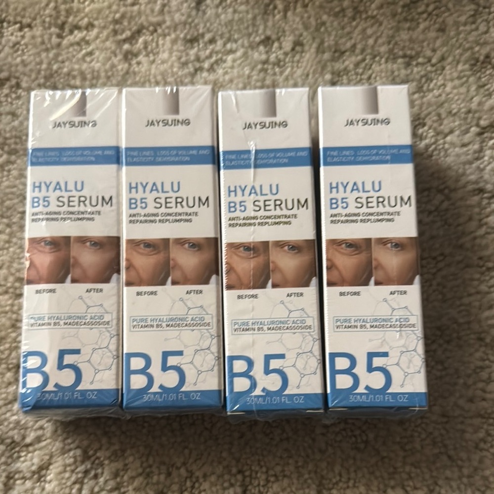 Jaysuing Hyalu B5 Serum Set. 4 new sealed boxes